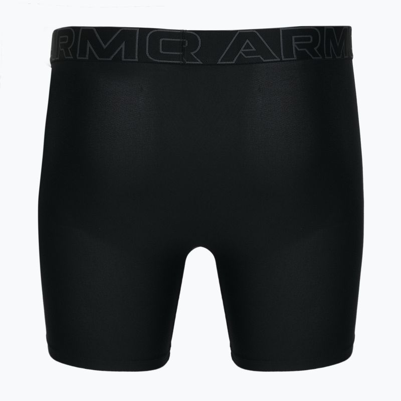 Under Armour Perf Tech 6in férfi boxeralsó 3 pár szürke 3