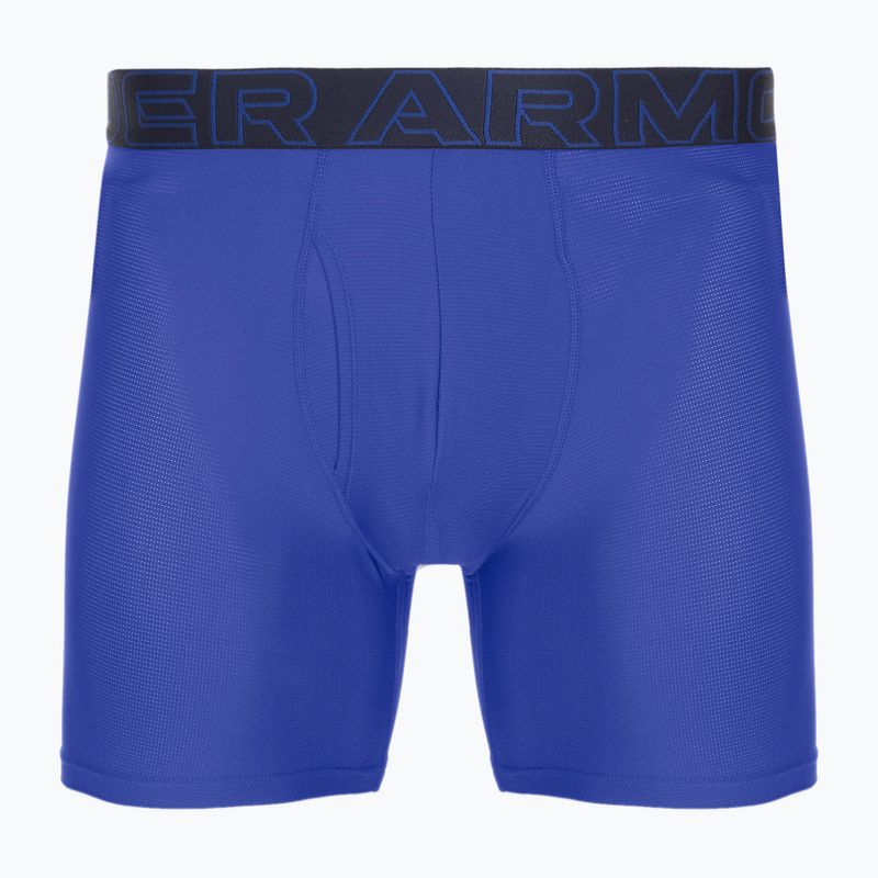 Férfi boxeralsó Under Armour Perf Tech Mesh 6in 3 pár midnight navy 4