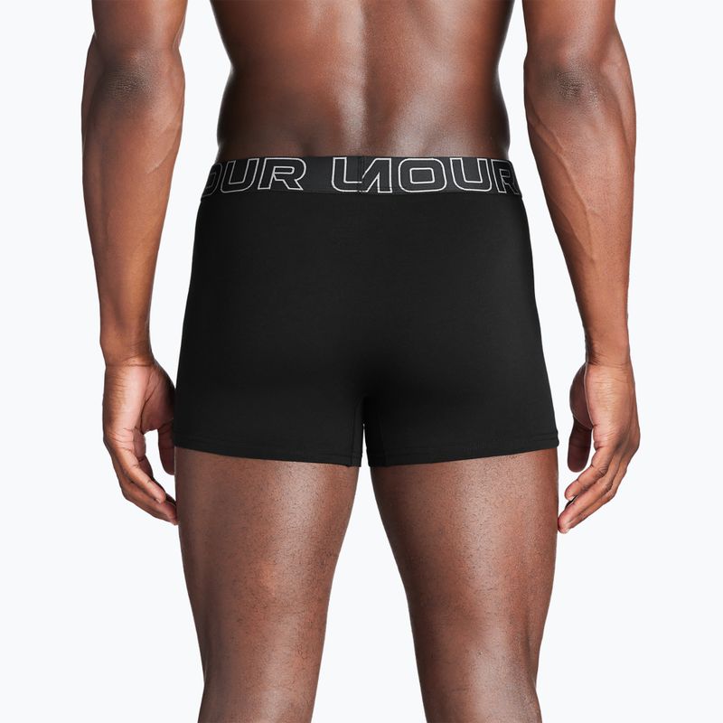 Férfi alsónemű Under Armour Perf Cotton 3 db black 6