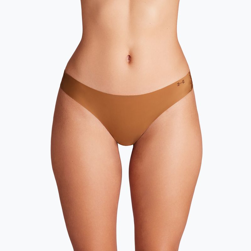 Női tanga Under Armour Pure Stretch Ns Thong 3 pár hue 600