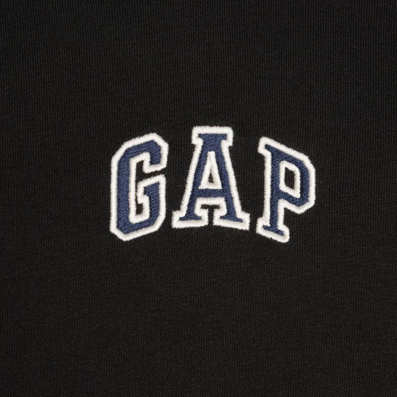 Férfi pulóver GAP French Terry Mini black 4
