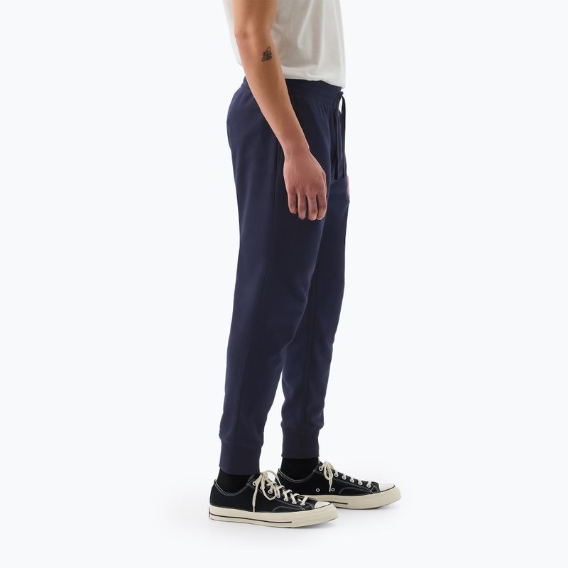 Férfi GAP Heritage francia frottír Loggo Jogger nadrág kék navy 3