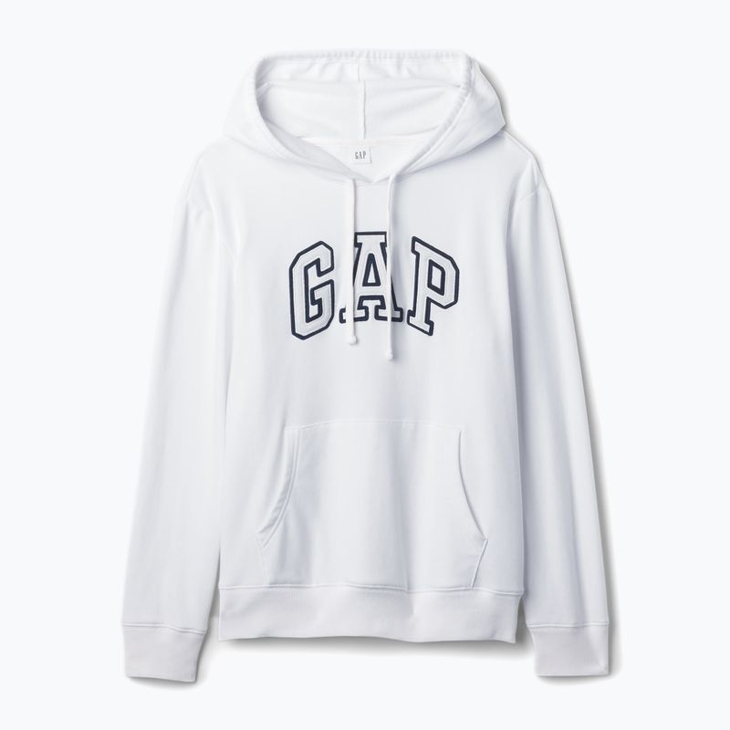 Női pulóver GAP Heritage French Logo Hoodie optic white 3