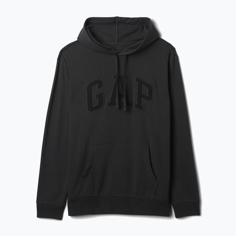 Férfi pulóver GAP Heritage French Terry Logo moonless night 5
