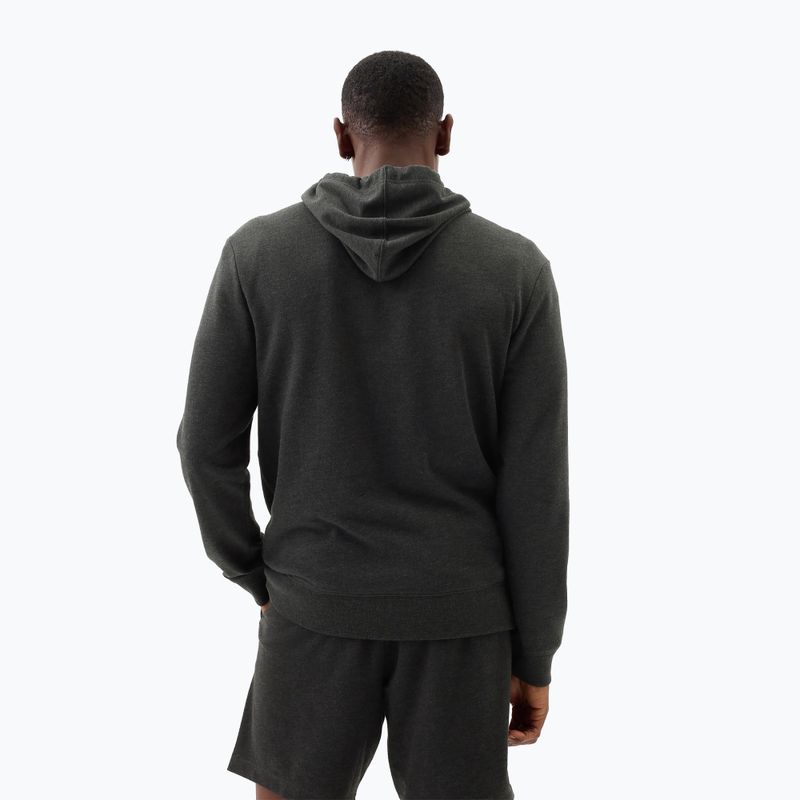 Férfi pulóver GAP Heritage French Terry Logo charcoal heather 3