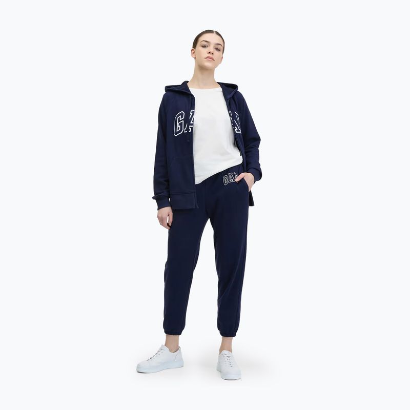 Női nadrág GAP French Logo Jogger navy 2