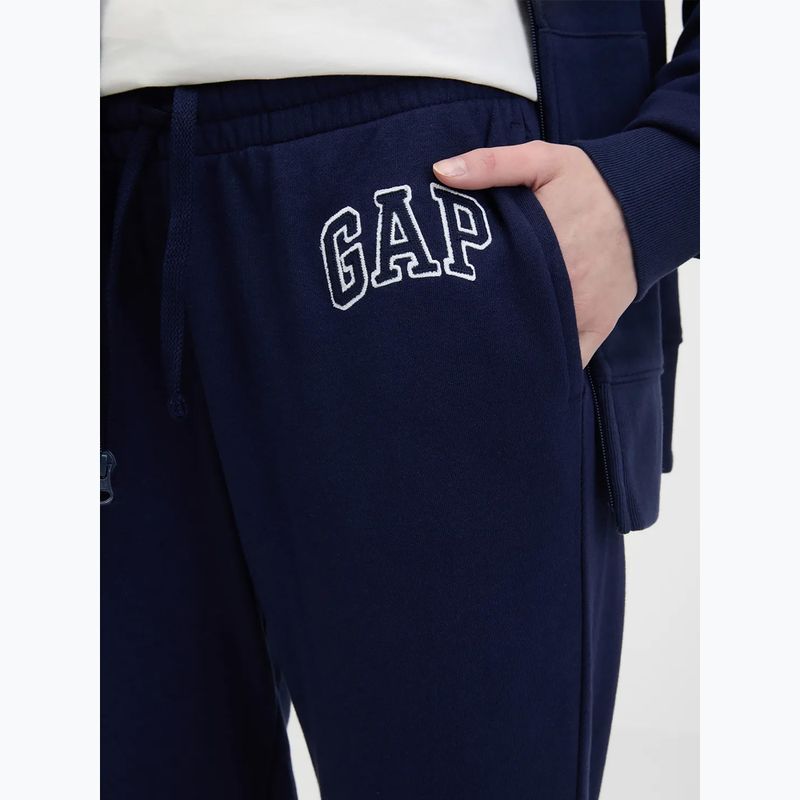 Női nadrág GAP French Logo Jogger navy 4