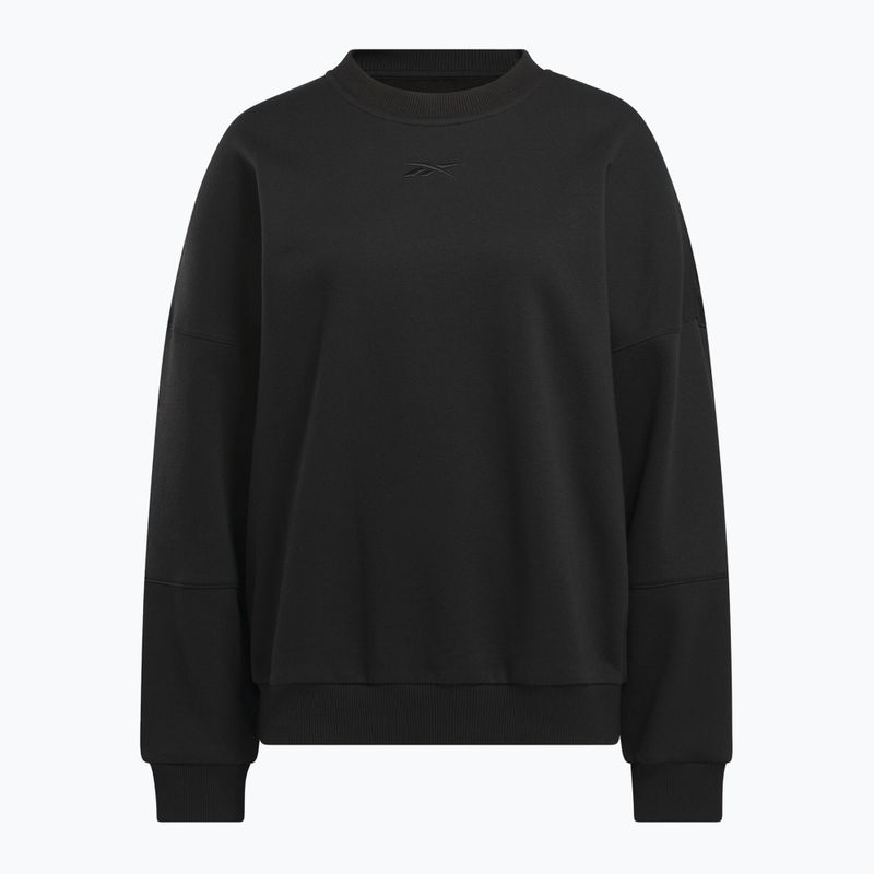 Női Reebok Lux Oversized melegítőfelső fekete 4
