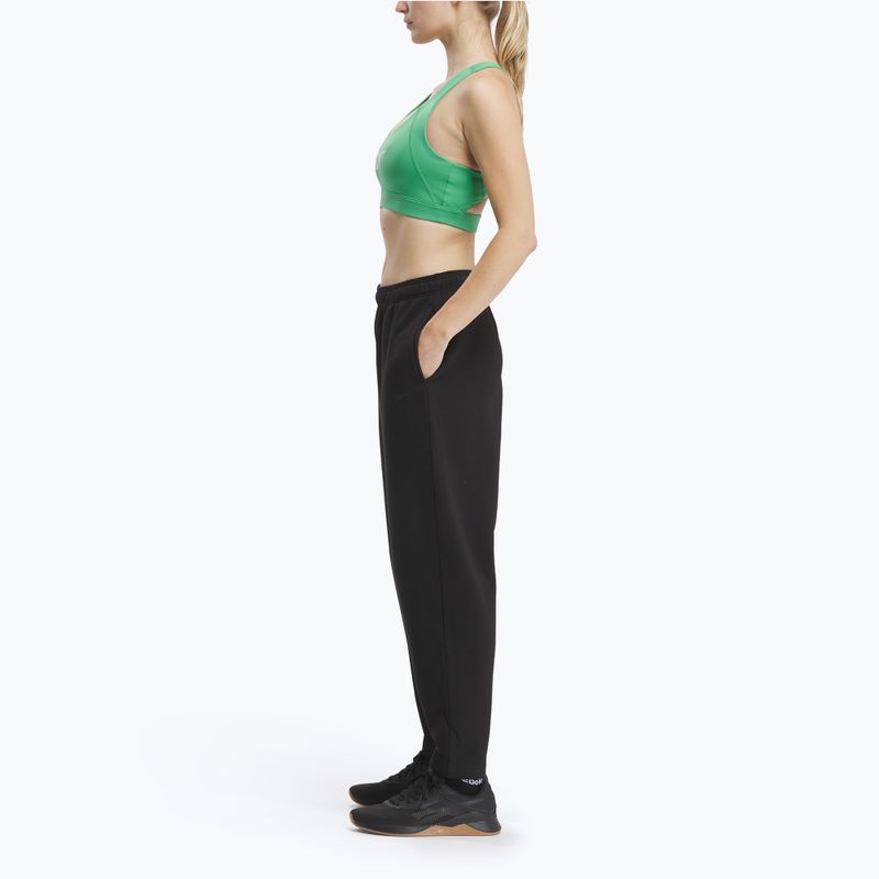 Női Reebok Lux Fleece melegítőnadrág fekete 2