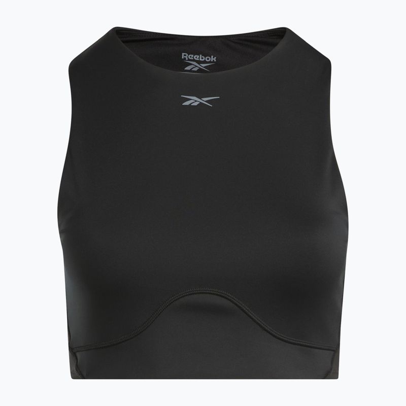 Női edzőfelső Reebok Lux Contour Crop fekete színben 6