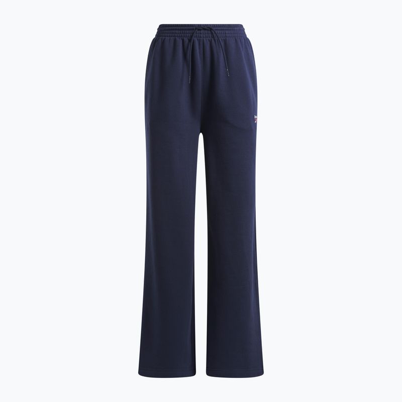 Női nadrág Reebok Identity Small Logo Fleece Fleece WIde Leg vector navy női nadrág 4