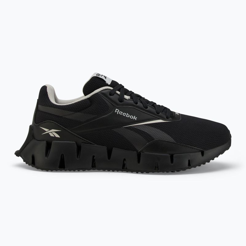Reebok Zig Dynamica STR férfi futócipő fekete/mosottfekete/keverészürke 2