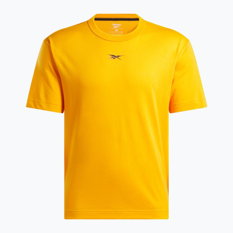 Férfi edző póló Reebok Atlethe Hype Tee electric amber 6