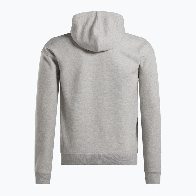 Férfi Reebok Athlete Full Zip pulóver közepes szürke szürke sörény 5