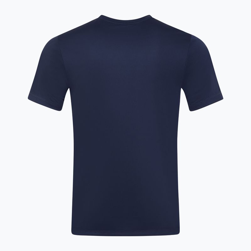 Férfi Reebok Id Train Tech Tee vektoros, tengerészkék edzőpóló 2