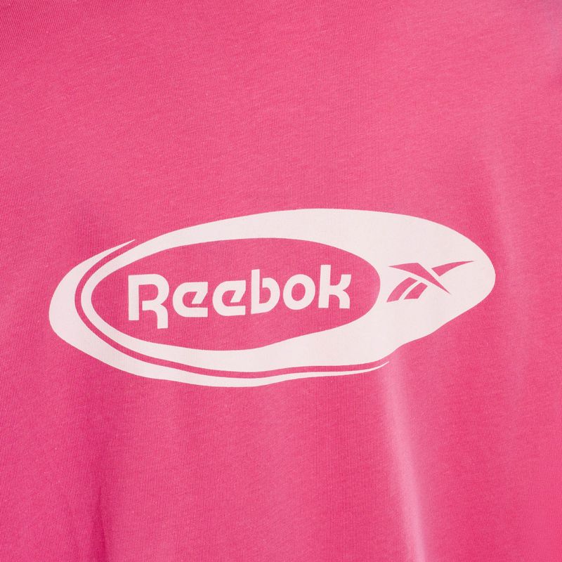 Női edzőpóló Reebok Ide Brand Proud Tee igaz rózsaszínű 4