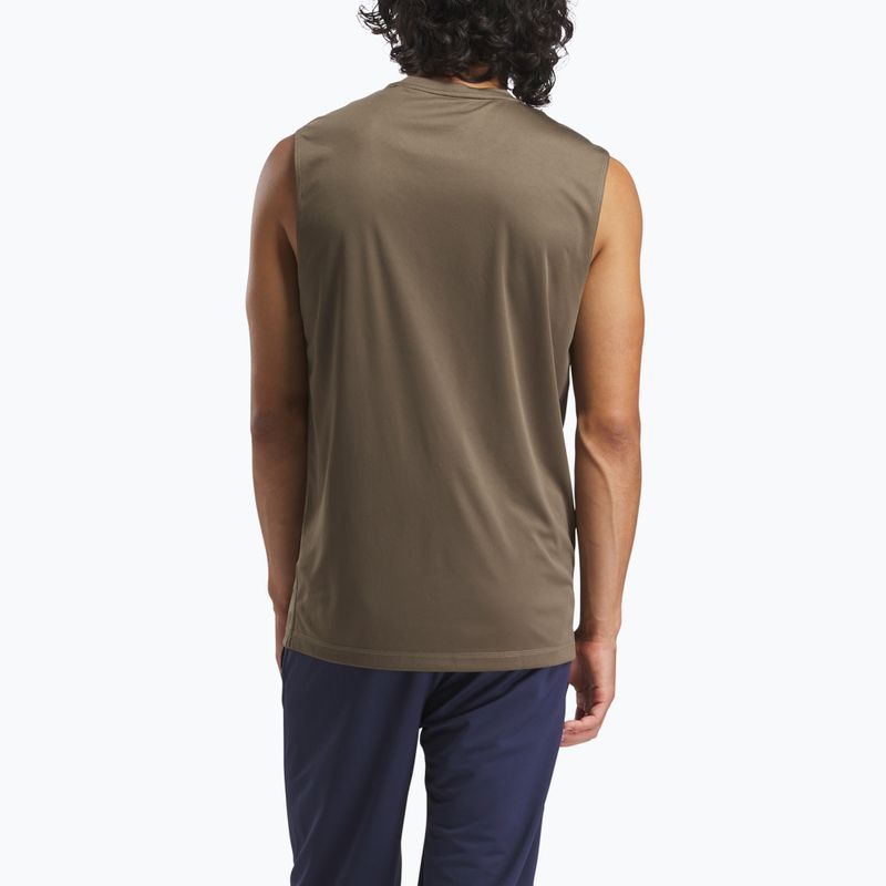 Férfi Reebok Id Train Tech Tee hadsereg zöld póló 3