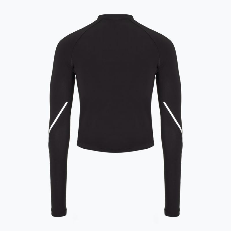 Női hosszú ujjú edző Reebok Seed Top fekete 2