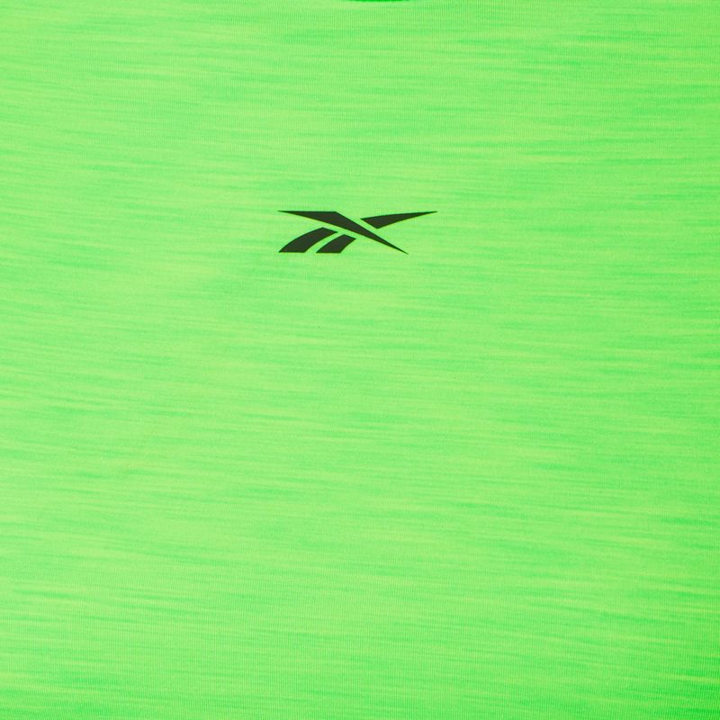 Női edzőpóló Reebok Rbk-Chill Athletic Tee solar lime 3