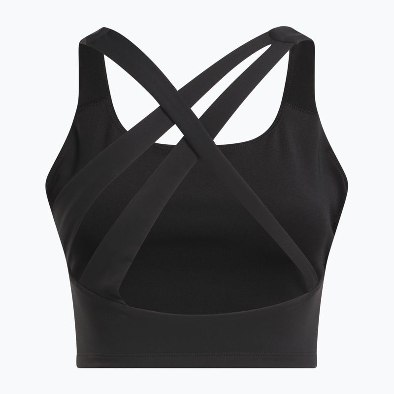 Női edzőpóló Reebok Lux Tank fekete 5