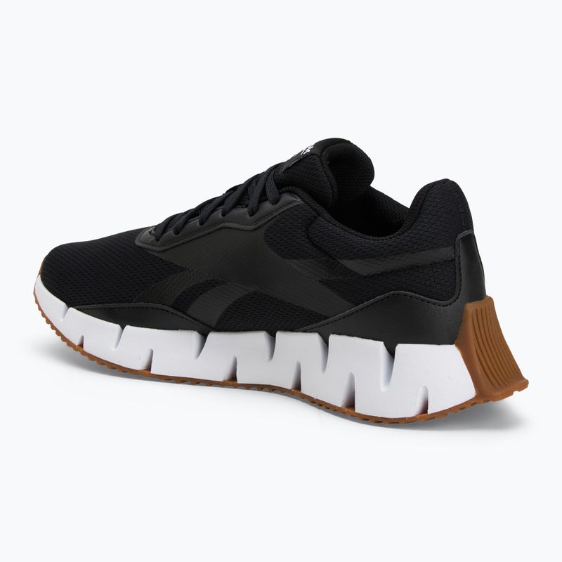Női Reebok Zig Dynamica STR fekete/fehér/slvmt futócipő 3