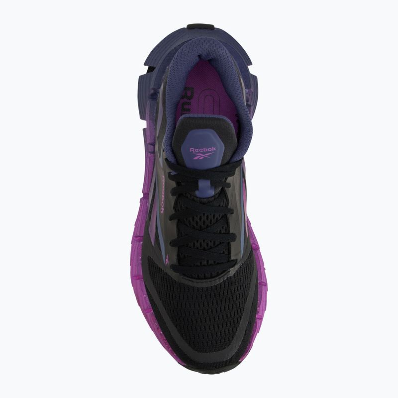 Reebok FloatZig 1 női futócipő fekete/szürkületi lila/lila rave 5
