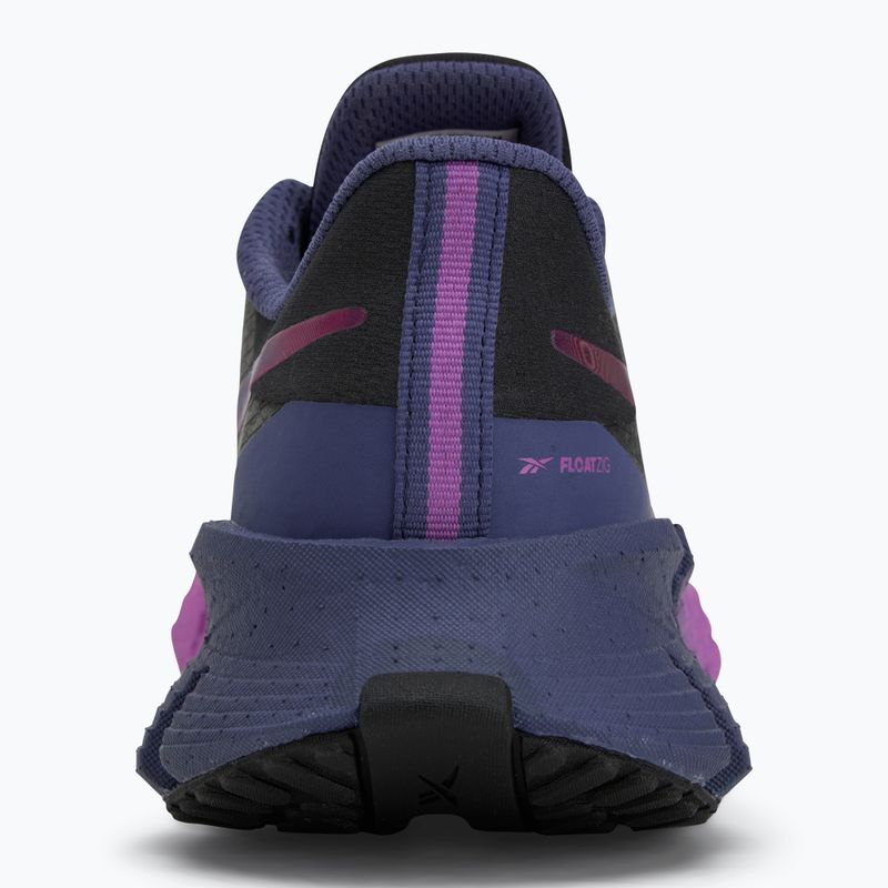 Reebok FloatZig 1 női futócipő fekete/szürkületi lila/lila rave 6