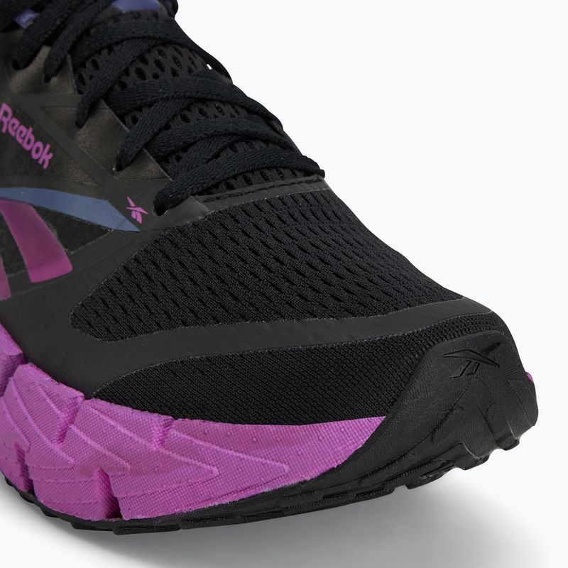 Reebok FloatZig 1 női futócipő fekete/szürkületi lila/lila rave 7
