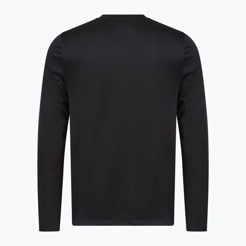 Férfi Reebok Id Train Tech Tee éjjeli fekete hosszú ujjú ruha 2