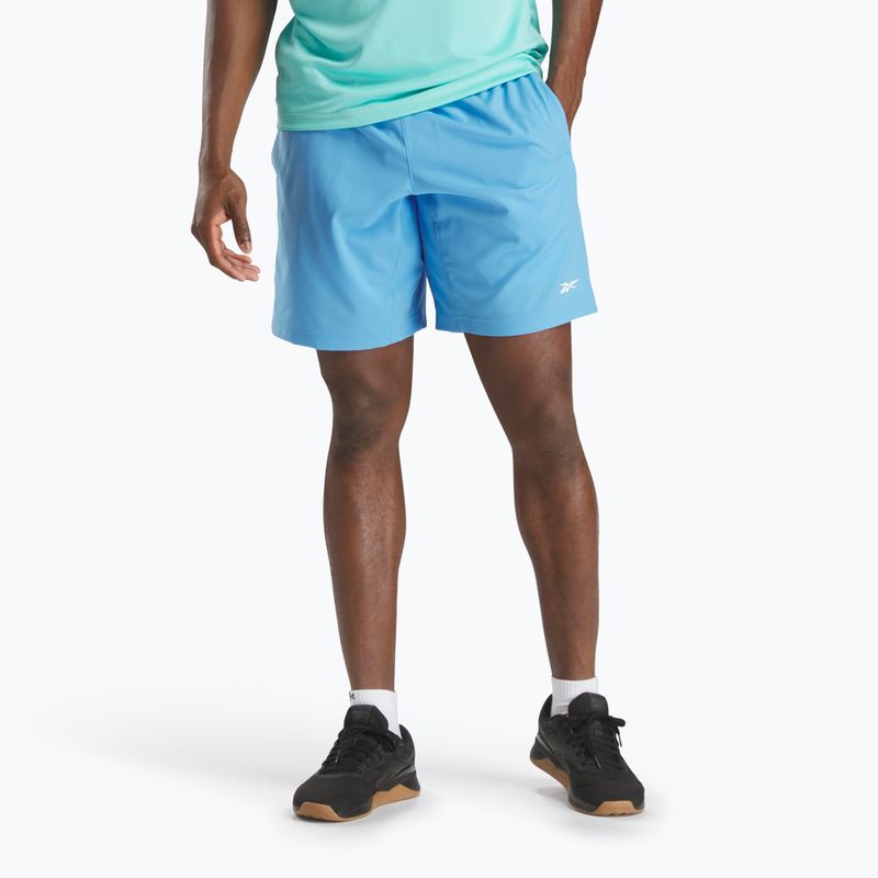 Férfi Reebok Wor Woven regenerációs rövidnadrág kék