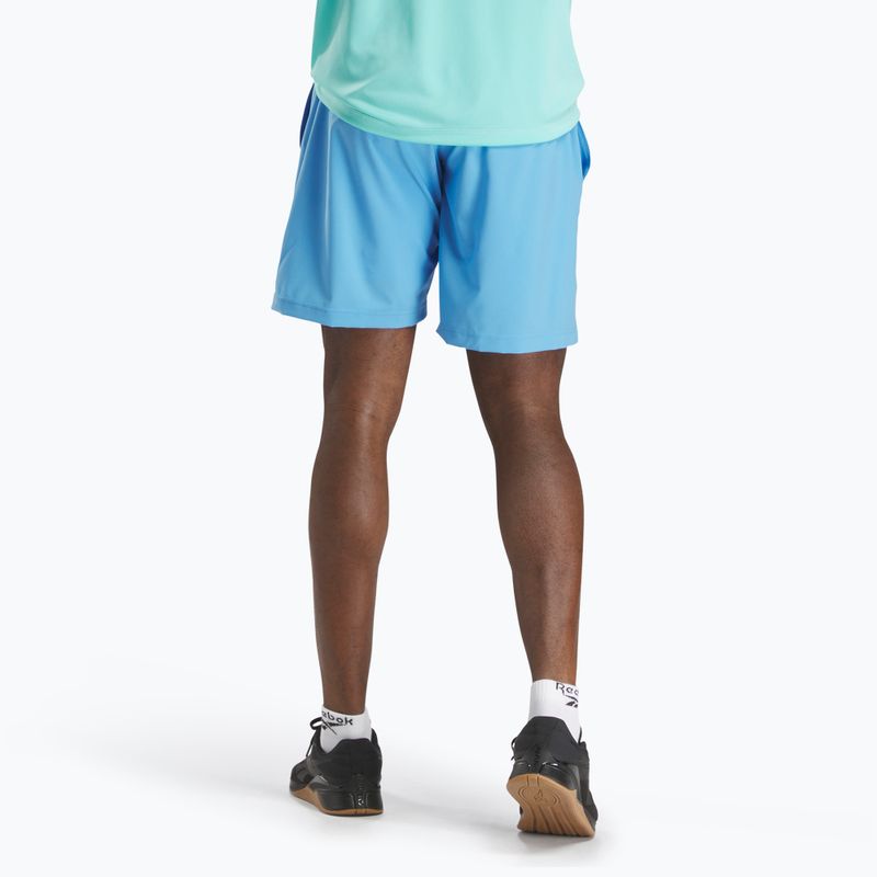 Férfi Reebok Wor Woven regenerációs rövidnadrág kék 2