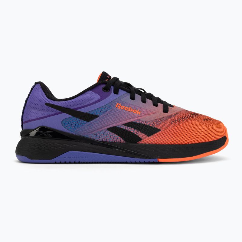Edzőcipők Reebok Nano X5 ftw white/flash orange/royal purple 2