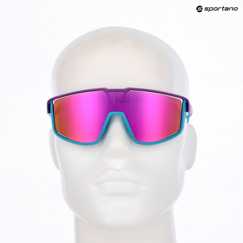 Julbo Fury Spectron matt lila/világoskék/többrétegű rózsaszín napszemüveg 7
