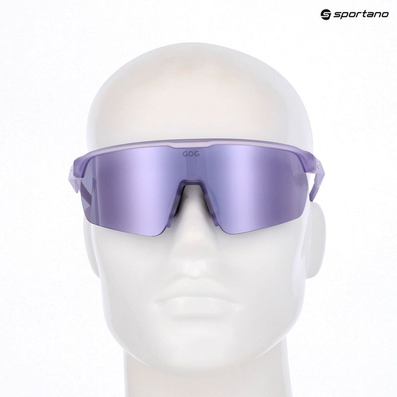 Napszemüveg GOG Hervor crystal purple/purple reflex purple 5