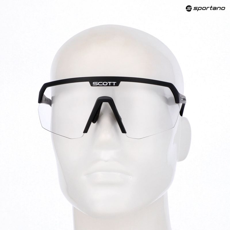 SCOTT Sport Shield black/clear napszemüveg 6