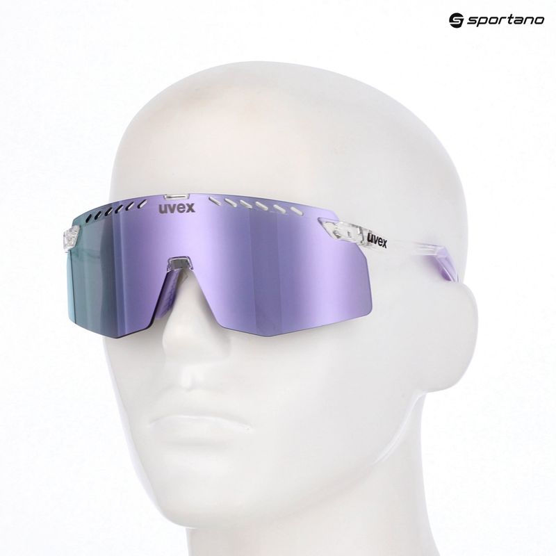 Napszemüveg UVEX Pace Stage clear/mirror pink 7