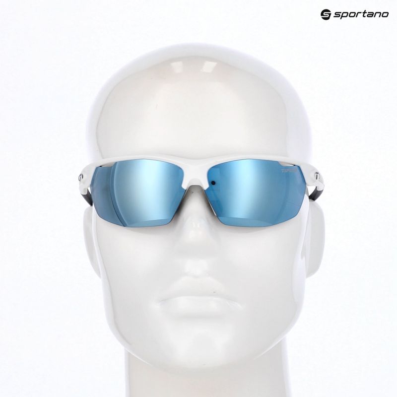 Napszemüveg Tifosi Navar matte white/smoke bright blue mirror 9