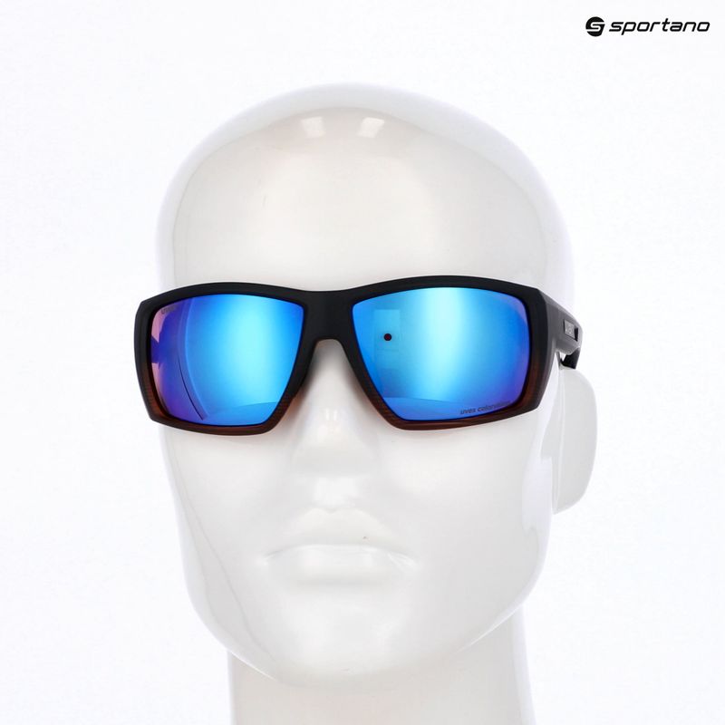 Napszemüveg UVEX Mtn Venture CV black demi matt/mirror blue 6