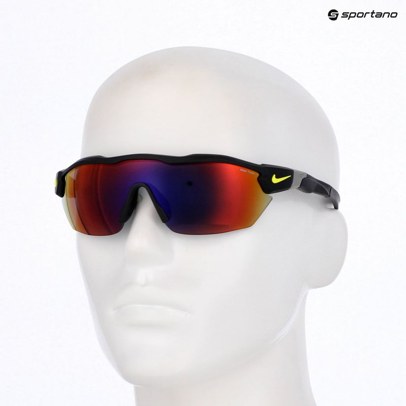 Férfi napszemüveg Nike Show X3 Elite L matte black/volt/field tint 7