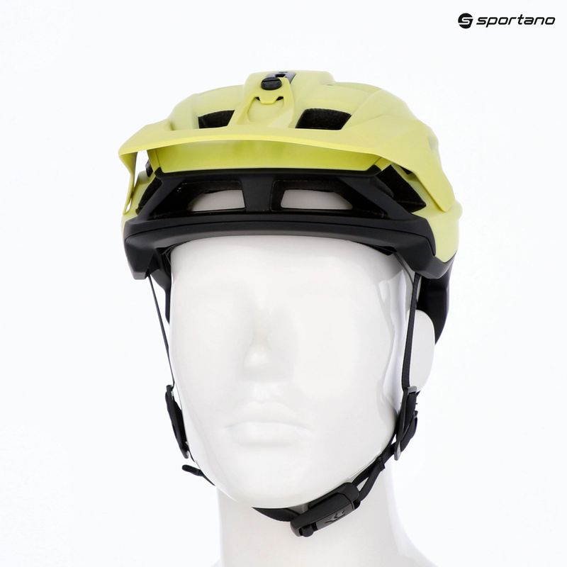 Kerékpáros sisak Fox Racing Speedframe Pro Backfade lime 7