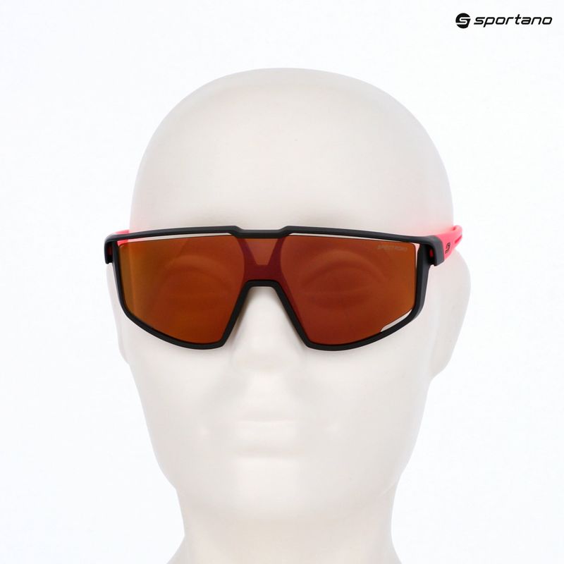 Gyerek napszemüveg Julbo Fury Junior Spectron matt fekete/rózsaszín/rózsaszín flash 5
