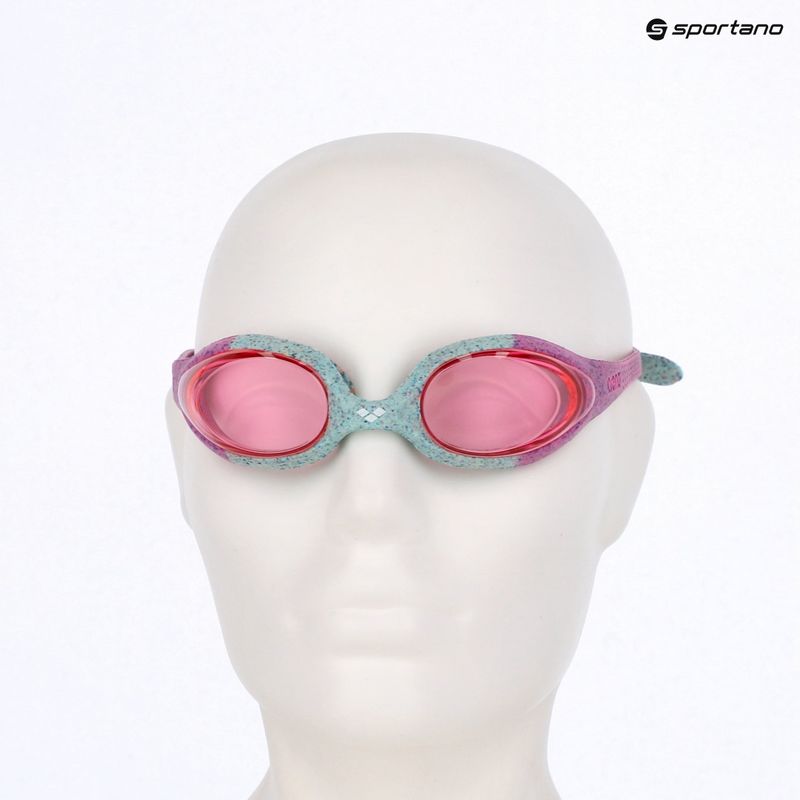 Gyermek úszószemüveg arena Spider r pink/grey/pink 10