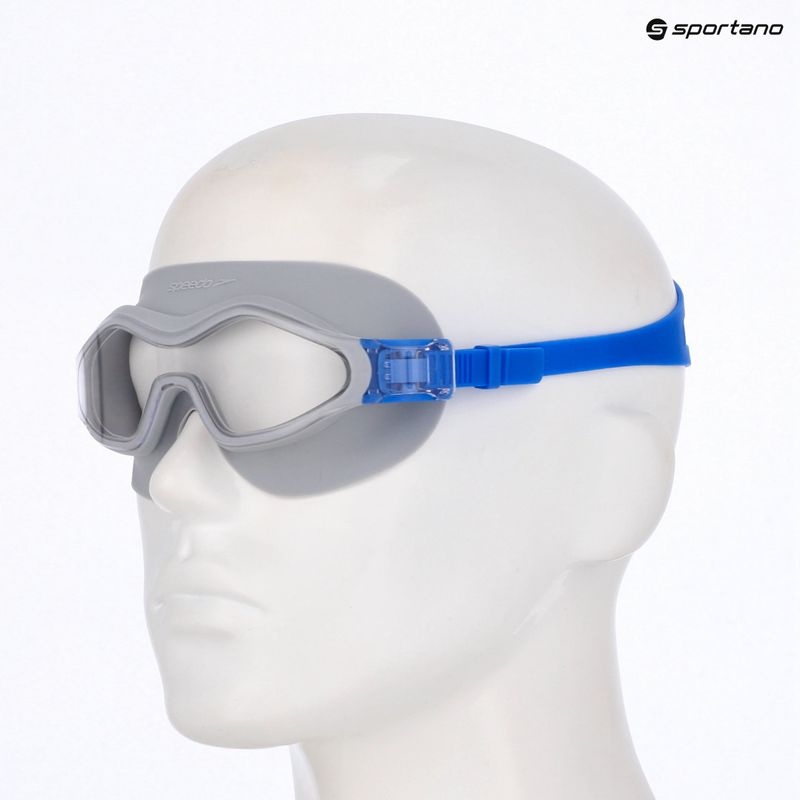 Speedo Hydrosity könnyű cement / átlátszó úszómaszk 8