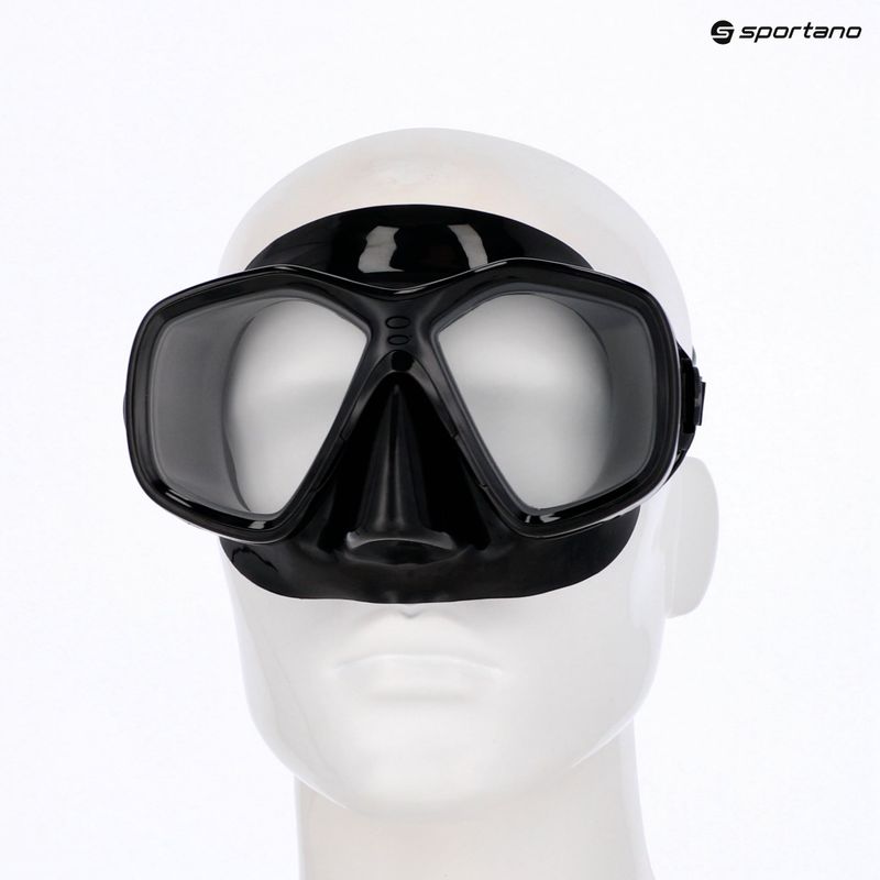 Snorkelingmaszk Mares Tapu black/black 3