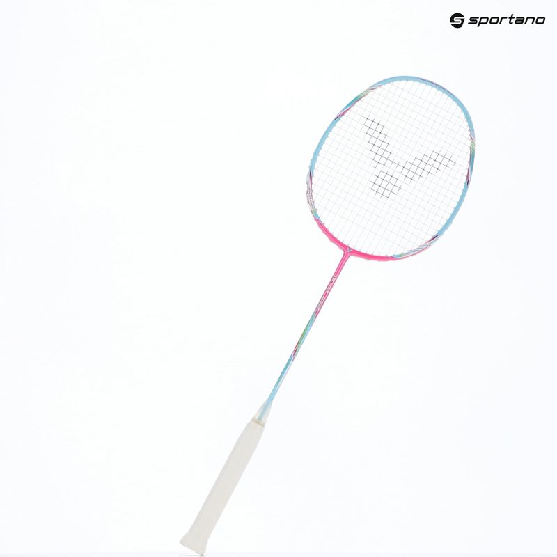 Tollaslabda ütő VICTOR DriveX 6SP QM fluorescent rose-red/light blue 5