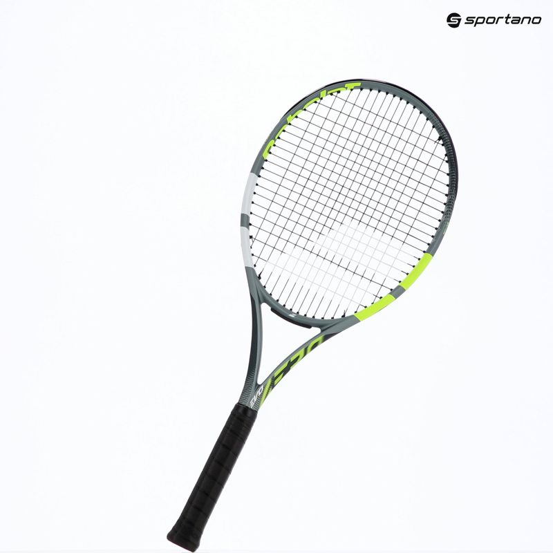 Teniszütő Babolat Evo Aero Gen2 grey/fluorescent yellow 15