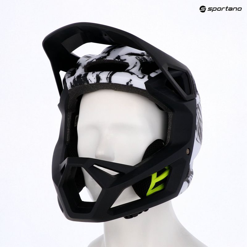 Kerékpáros sisak Fox Racing Proframe Thrive white 9