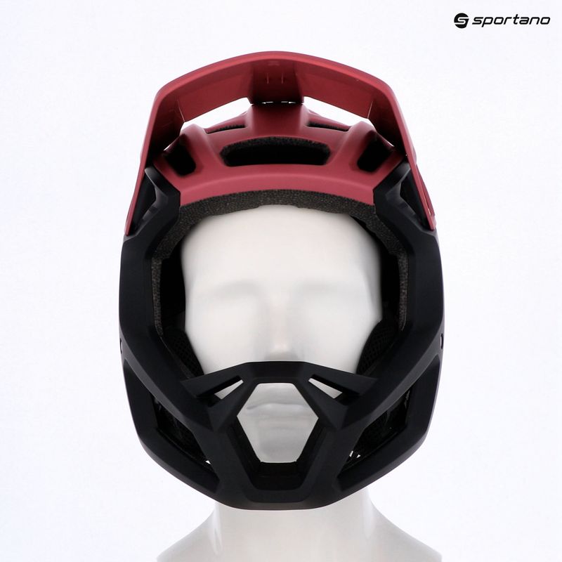 Kerékpáros sisak Fox Racing Proframe Solid berry 9