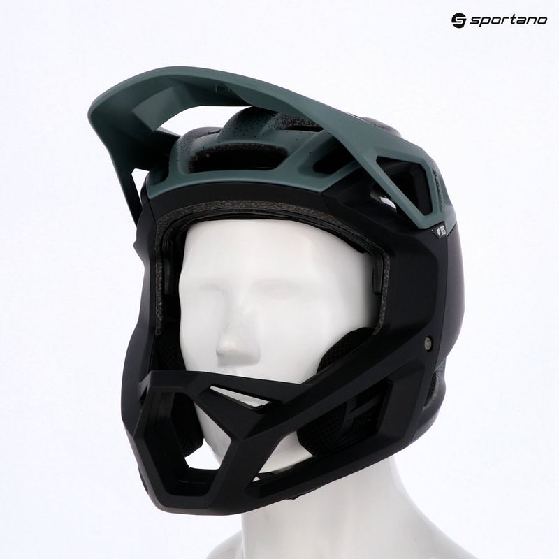 Kerékpáros sisak Fox Racing Proframe RS Aura sage 8
