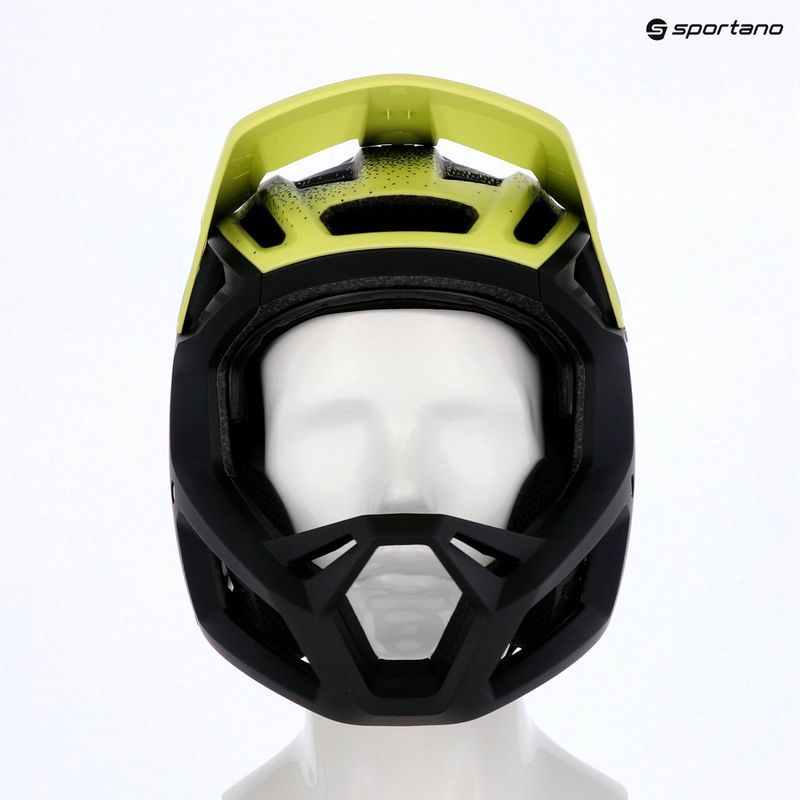 Kerékpáros sisak Fox Racing Proframe RS Aura lime 9